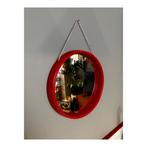 Vintage Space Age stijl spiegel - Deens design, Ophalen of Verzenden