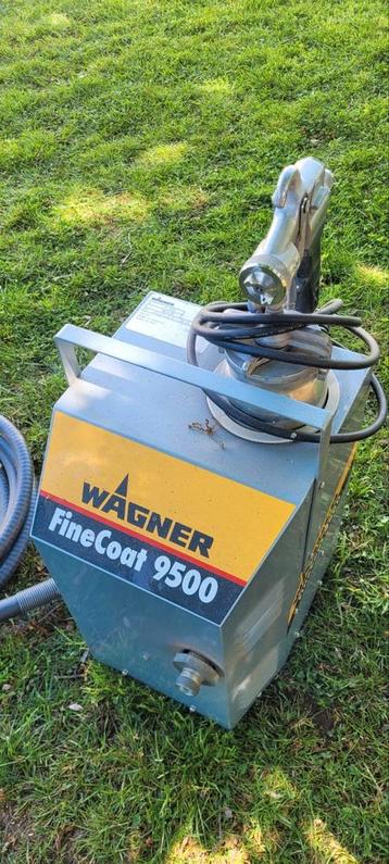Wagner finecoat 9500 verfspuit, Ophalen, Zo goed als nieuw