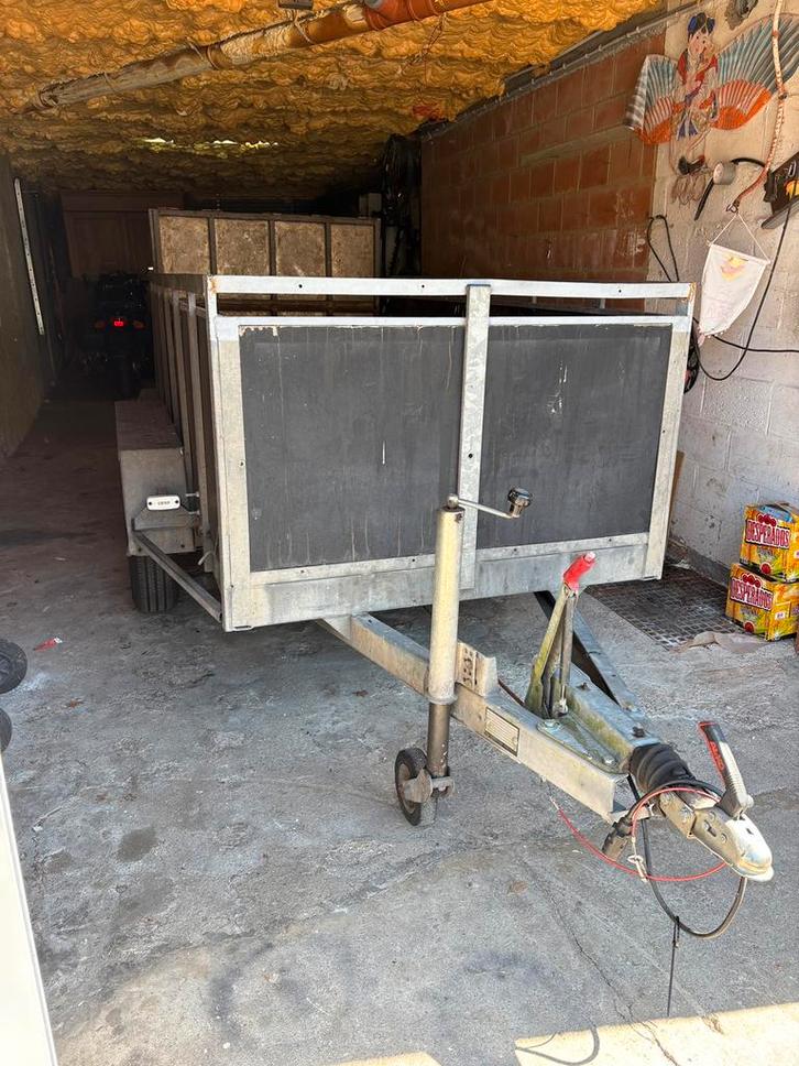 Remorque freinée 2T, Auto diversen, Aanhangers en Bagagewagens, Gebruikt, Ophalen