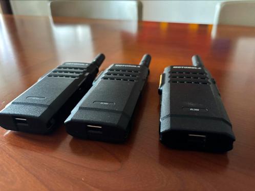 Motorola SL300-99 kanaals (3 stuks) walkie-talkie VHF, Telecommunicatie, Portofoons en Walkie-talkies, Gebruikt, Ophalen