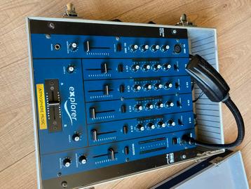 Img stageline dj mengpaneel in flight-case beschikbaar voor biedingen