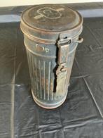 Gaz mask bleu nuit authentique ww2 camo village terrain, Enlèvement ou Envoi