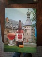 Pub Carton Trappiste  Chimay ( défaut voir photo ), Collections, Envoi, Utilisé, Panneau, Plaque ou Plaquette publicitaire, Autres marques