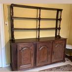 Antieke eiken bordenkast (vaisselier), Huis en Inrichting, Ophalen