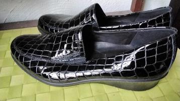 ECCO glimmende zwarte schoenen maat 40 nieuw beschikbaar voor biedingen