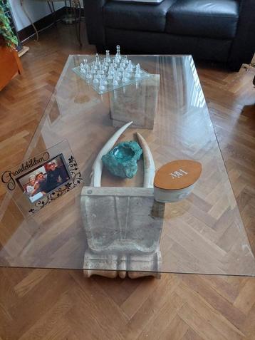 table salon - marbre rose carrare beschikbaar voor biedingen