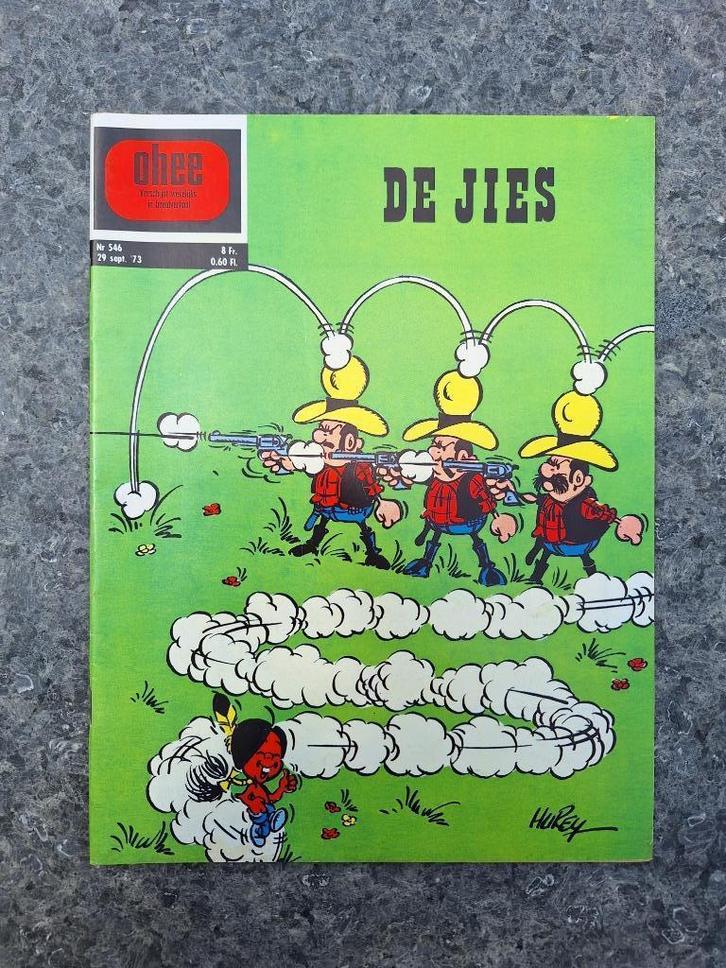 Hurey Pili Pili Ohee 546 - De Jies (1973), Boeken, Stripverhalen, Gelezen, Eén stripboek, Ophalen of Verzenden