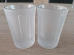 Jägermeister shotglaasjes mat 2 cl - 2 stuks, Collections, Verres & Petits Verres, Enlèvement ou Envoi, Comme neuf