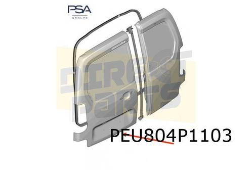 Peugeot/Citroen/Opel/Toyota (1/19-) achterdeur links (bij ca, Auto-onderdelen, Carrosserie, Achterklep, Citroën, Opel, Peugeot