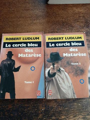 Ludlum: "Le cercle bleu des Matarèse"  2 tomes.  3 € le lot beschikbaar voor biedingen