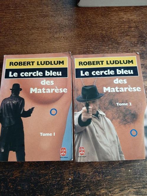 Ludlum: "Le cercle bleu des Matarèse"  2 tomes.  3 € le lot, Boeken, Detectives, Ophalen of Verzenden