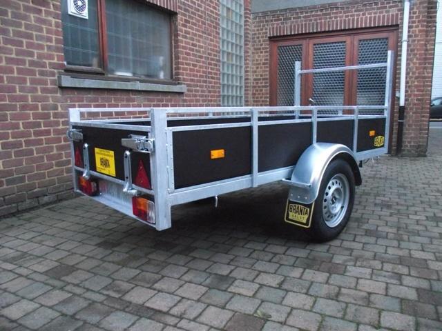 Remorques type bac, ,eufs, freinée et pas freinée, à Alost, Autos : Divers, Remorques, Neuf, Enlèvement