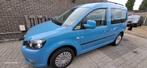 Smurfenblauwe VW Caddy, Stof, Blauw, Diesel, 2 zetels