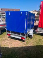 nieuwe aanhangwagens tot 750kg met zeil en lofrekken, Auto diversen, Aanhangers en Bagagewagens, Ophalen, Zo goed als nieuw