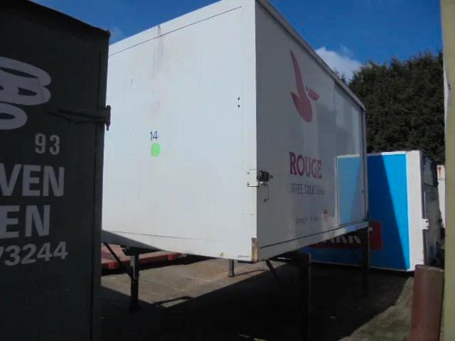 Ducarbo GESLOTEN BAK (bj 2010), Zakelijke goederen, Machines en Bouw | Keten en Containers