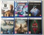 6x PS5 games (Crusader Kings, Hogwarts, Metro, Vampire, ...), Ophalen of Verzenden