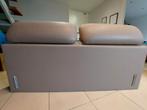 Hoofdeinde boxspring met verstelbare hoofdsteun taupe, Ophalen of Verzenden