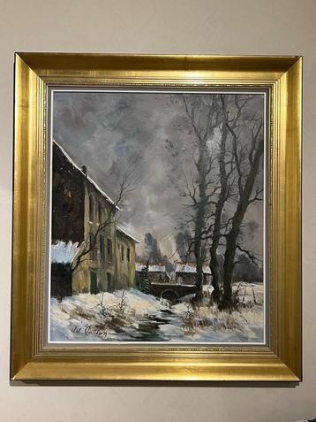 Jean-Jacques Foulon - Prachtig schilderij beschikbaar voor biedingen