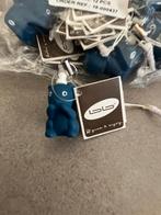 12 sleutelhangers klein eekhoorn donkerblauw, Enlèvement ou Envoi, Neuf