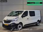 Renault Trafic 120pk Dubbel Cabine L2H1 LED Airco Euro6 L2 D, Auto's, Stof, Gebruikt, 4 cilinders, 2000 kg