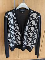 Escada Margaretha Ley - Cardigan vintage à sequins, Noir, Taille 38/40 (M), Porté, Escada