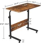 In hoogte verstelbare laptoptafel | GRATIS LEVERING, Computers en Software, Laptoptafels, -, Verzenden, In hoogte verstelbaar