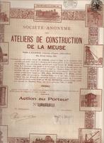 Ateliers de Construction de la Mejuse  - 1946, 1920 tot 1950, Ophalen of Verzenden, Aandeel