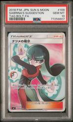 Sabrina's Suggestion PSA 10 - 109/095 - Japanese Tag Bolt, Ophalen of Verzenden, Zo goed als nieuw, Losse kaart