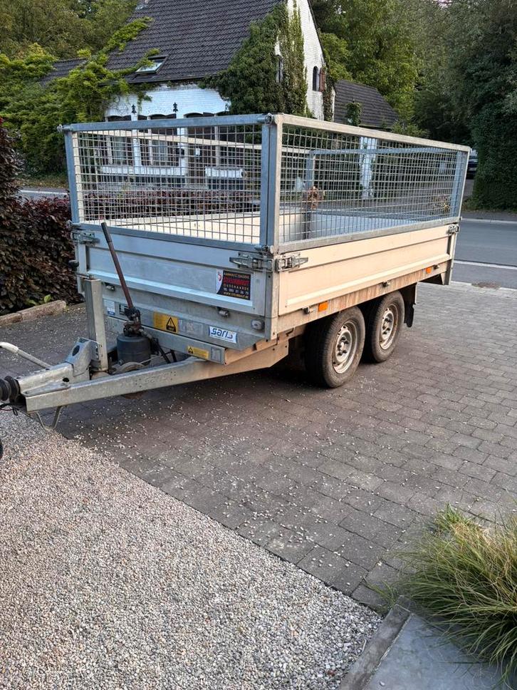 Saris kipper 2 ton, Auto diversen, Aanhangers en Bagagewagens, Zo goed als nieuw, Ophalen