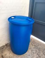 bidon bleu fut plastique 220 l, Enlèvement, Comme neuf