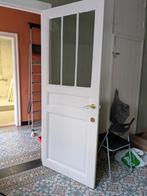 Binnendeur met helder glas, Ophalen, Gebruikt, Glas, Binnendeur