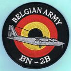 Belgian Army Patch Britten Norman ( B36 ), Verzamelen, Ophalen of Verzenden, Landmacht, Embleem of Badge