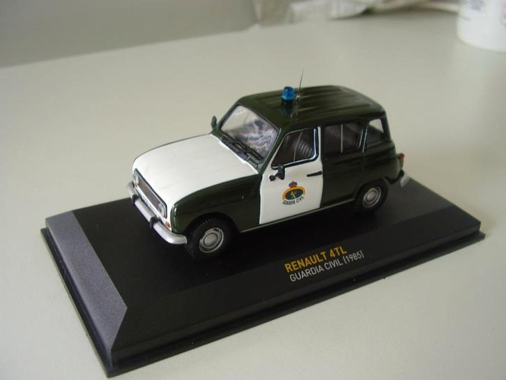 renault 4tl guardia civil, Hobby en Vrije tijd, Modelauto's | Overige schalen, Nieuw, Auto, Verzenden