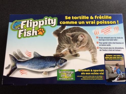 speelgoed kat flippity fish - zo goed als nieuw, Dieren en Toebehoren, Kattenspeelgoed, Zo goed als nieuw, Intelligentiespeelgoed