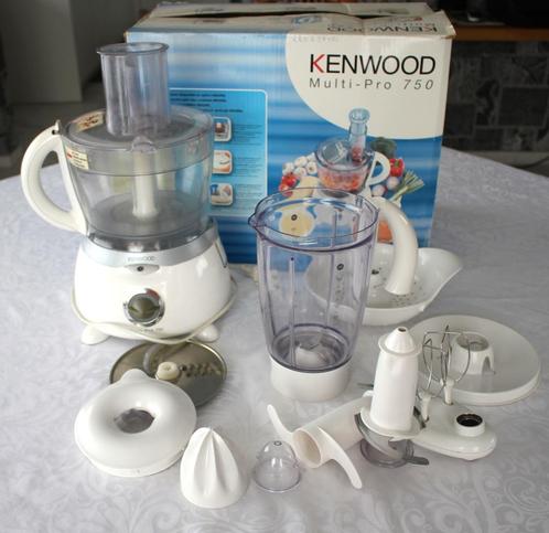 Kenwood Multi hak, snij, mix robot 750 watt, Elektronische apparatuur, Keukenmixers, Zo goed als nieuw, 2 snelheden, Vaatwasserbestendig