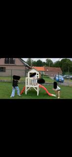 Speelhuisje, Kinderen en Baby's, Speelgoed | Buiten | Speeltoestellen, Ophalen, Gebruikt, Glijbaan