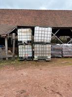 Watervaten 1000l, Ophalen, Kunststof, Gebruikt, Met kraantje