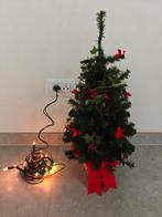 Kunstkerstboompje met gekleurde lampjes 50 cm, Ophalen