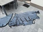 Vliegendeken met buikflap en hals - maat 205, Dieren en Toebehoren, Ophalen of Verzenden, Zo goed als nieuw, Deken
