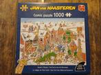 Jan van haasteren puzzel 1000 stukjes, Hobby en Vrije tijd, Ophalen, 500 t/m 1500 stukjes, Zo goed als nieuw, Legpuzzel