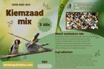 Kiemzaad Super (41) Mix 3kg Emmer - Herb Bird Mix, Dieren en Toebehoren, Vogels | Overige Vogels