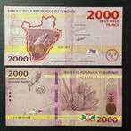 Burundi - 2.000 frank 2015 - P 52 - UNC - 287, Postzegels en Munten, Bankbiljetten | Afrika, Ophalen of Verzenden, Burundi, Los biljet