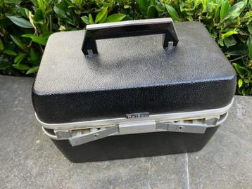 Vintage Delsey Case, Retro Beautycase 70's Cosmetic Hardcase beschikbaar voor biedingen
