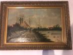 Schilderij  Boerentafereel  J Alpin, Ophalen