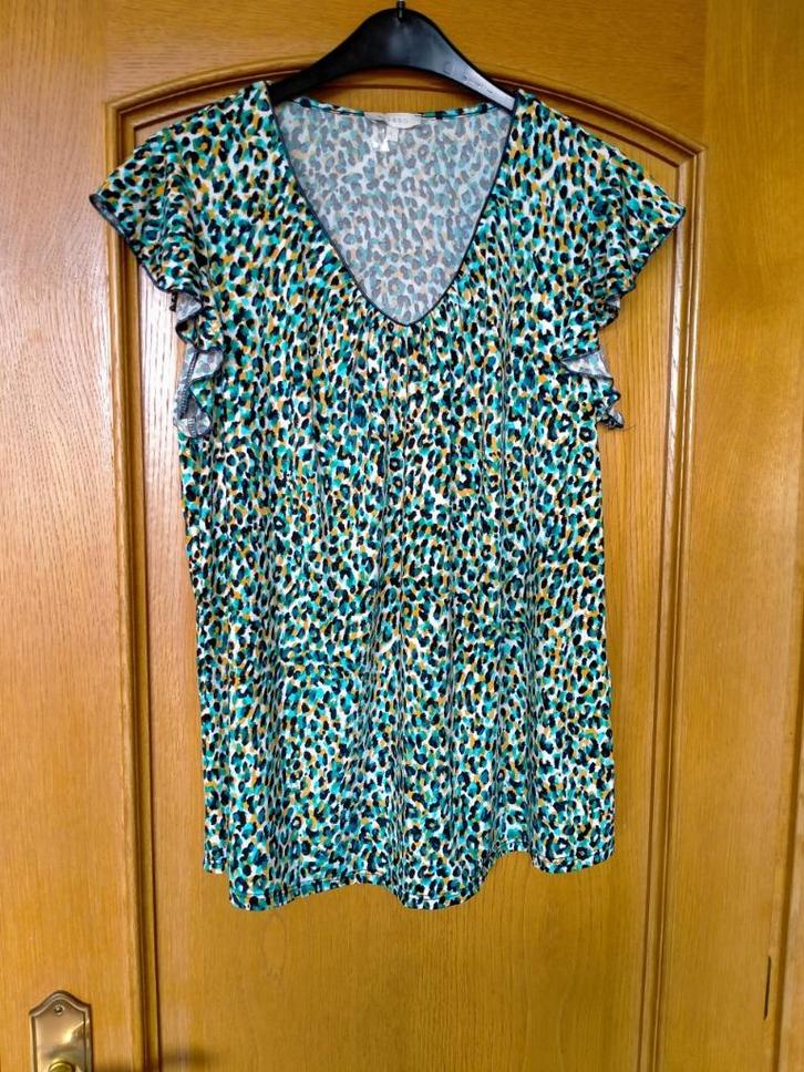 T-shirt met dierenprint,korte mouwtjes,versch.kleuren,maat:L, Kleding | Dames, T-shirts, Nieuw, Maat 42/44 (L), Overige kleuren