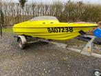 Motorboot zonder motor met Riba trailer., Watersport en Boten, Ophalen, Polyester