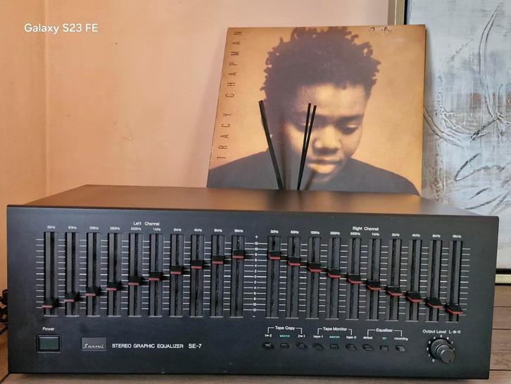 Equaliseur graphique Sansui SE-7, Audio, Tv en Foto, Stereoketens, Zo goed als nieuw, Overige merken, Ophalen of Verzenden