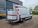 Mercedes-Benz Sprinter 516 CDI 14 M Custers Hoogwerker Hubar, Auto's, Bestelwagens en Lichte vracht, USB, Gebruikt, Euro 6, 4 cilinders