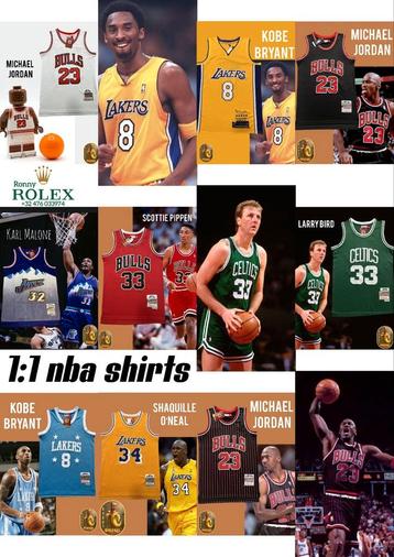 NBA shirts beschikbaar voor biedingen