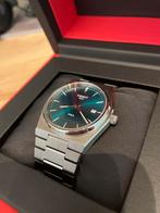 Tissot PRX groen, Handtassen en Accessoires, Horloges | Heren, Staal, Staal, Polshorloge, Zo goed als nieuw